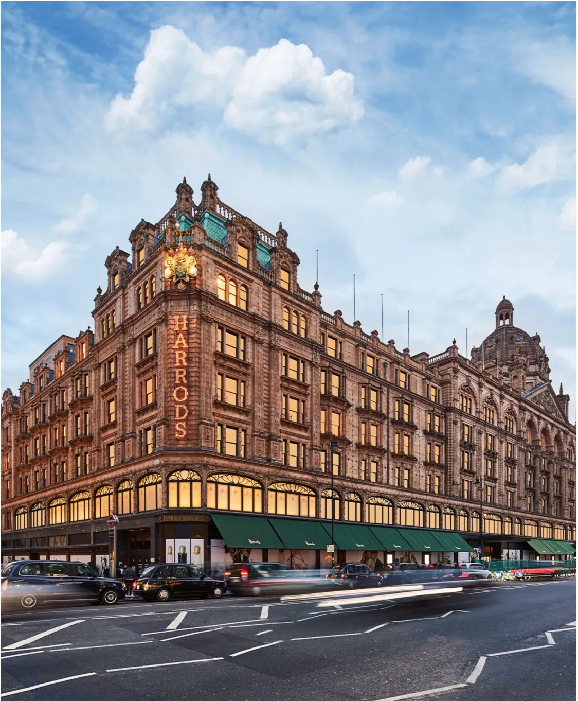 Harrods department store in London